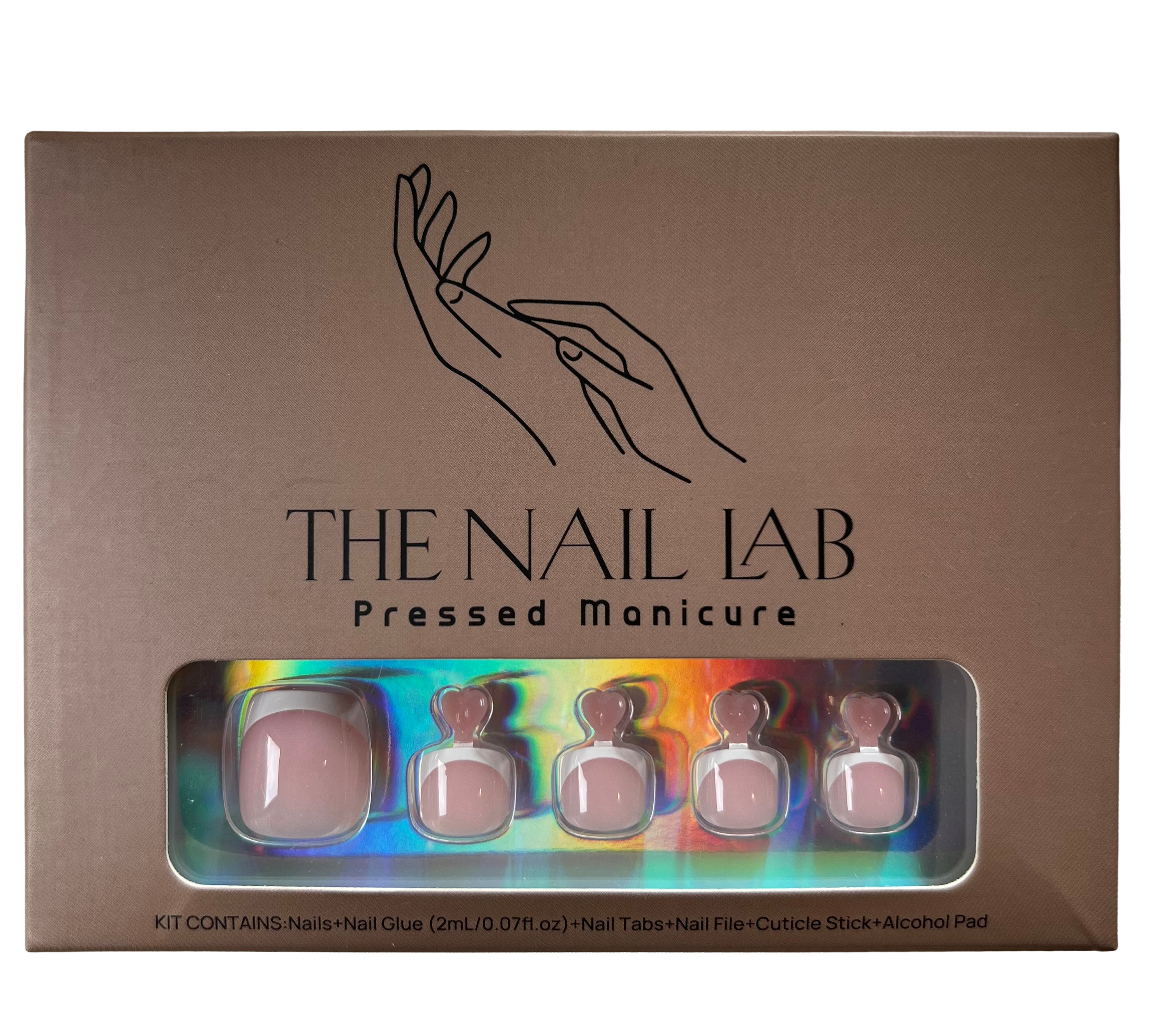 French Pedicure/Pink