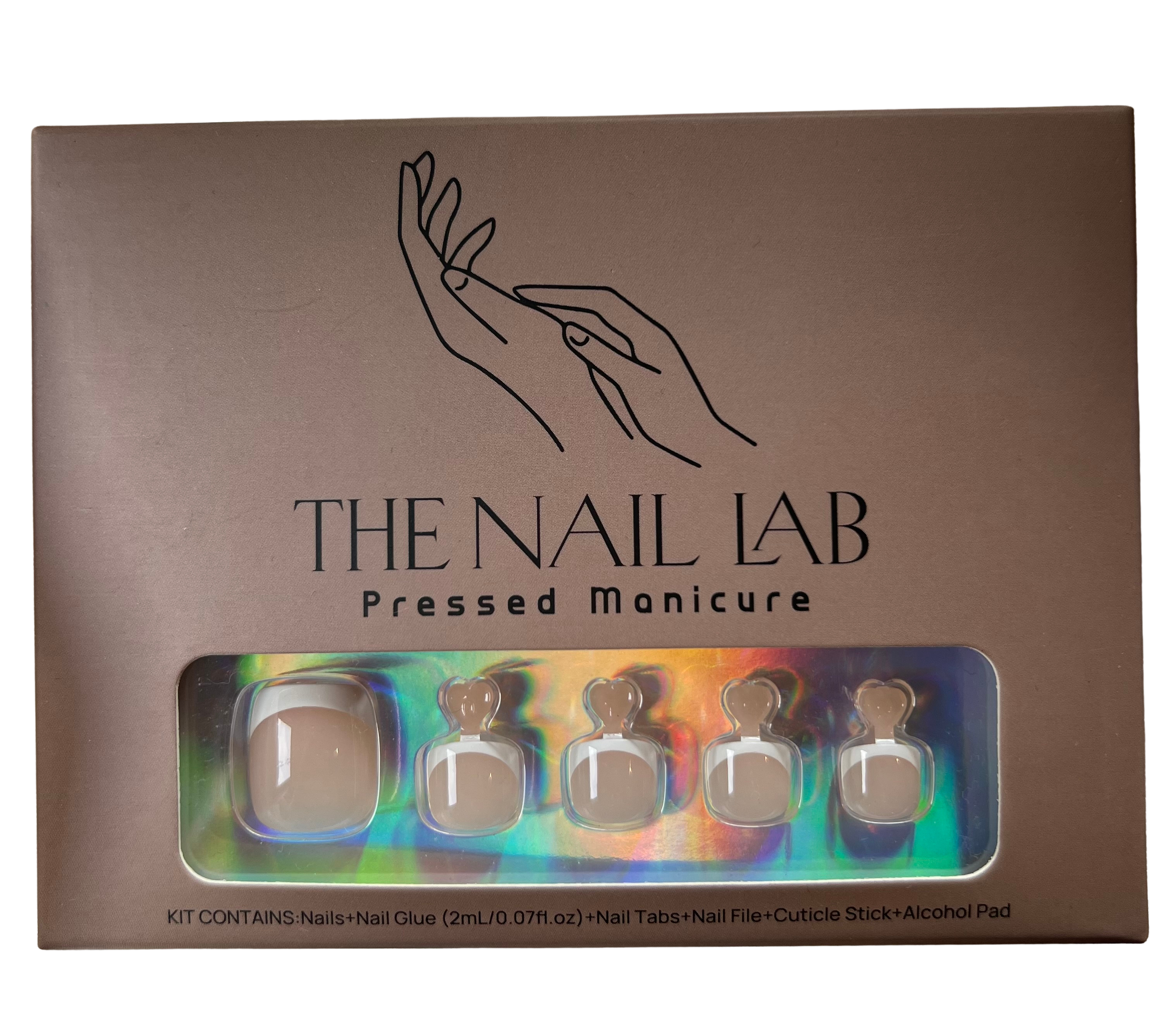 French Pedicure/Natural